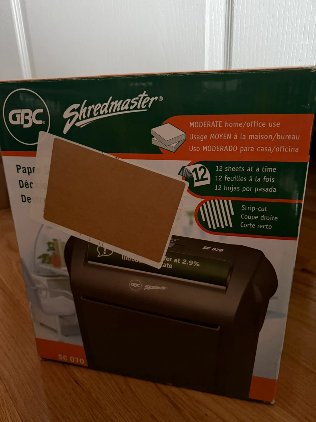 GBC Shredmaster SC 070 Paper Shredder - photo 3