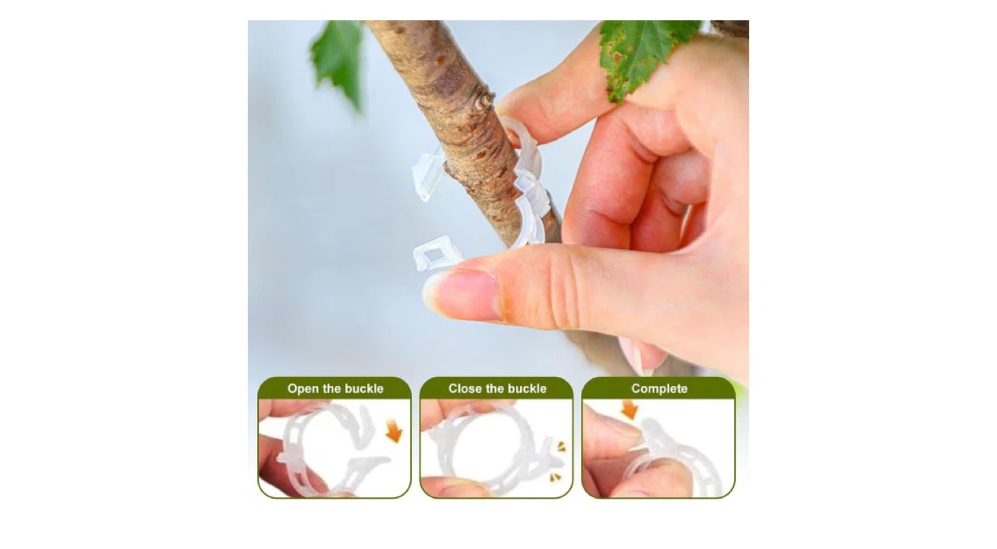 Plant Support Clips 2.5cm (0.98in) - 20 Pack - photo 4