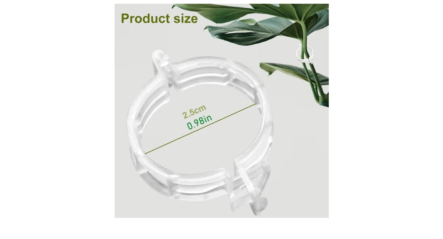 Plant Support Clips 2.5cm (0.98in) - 20 Pack - photo 3