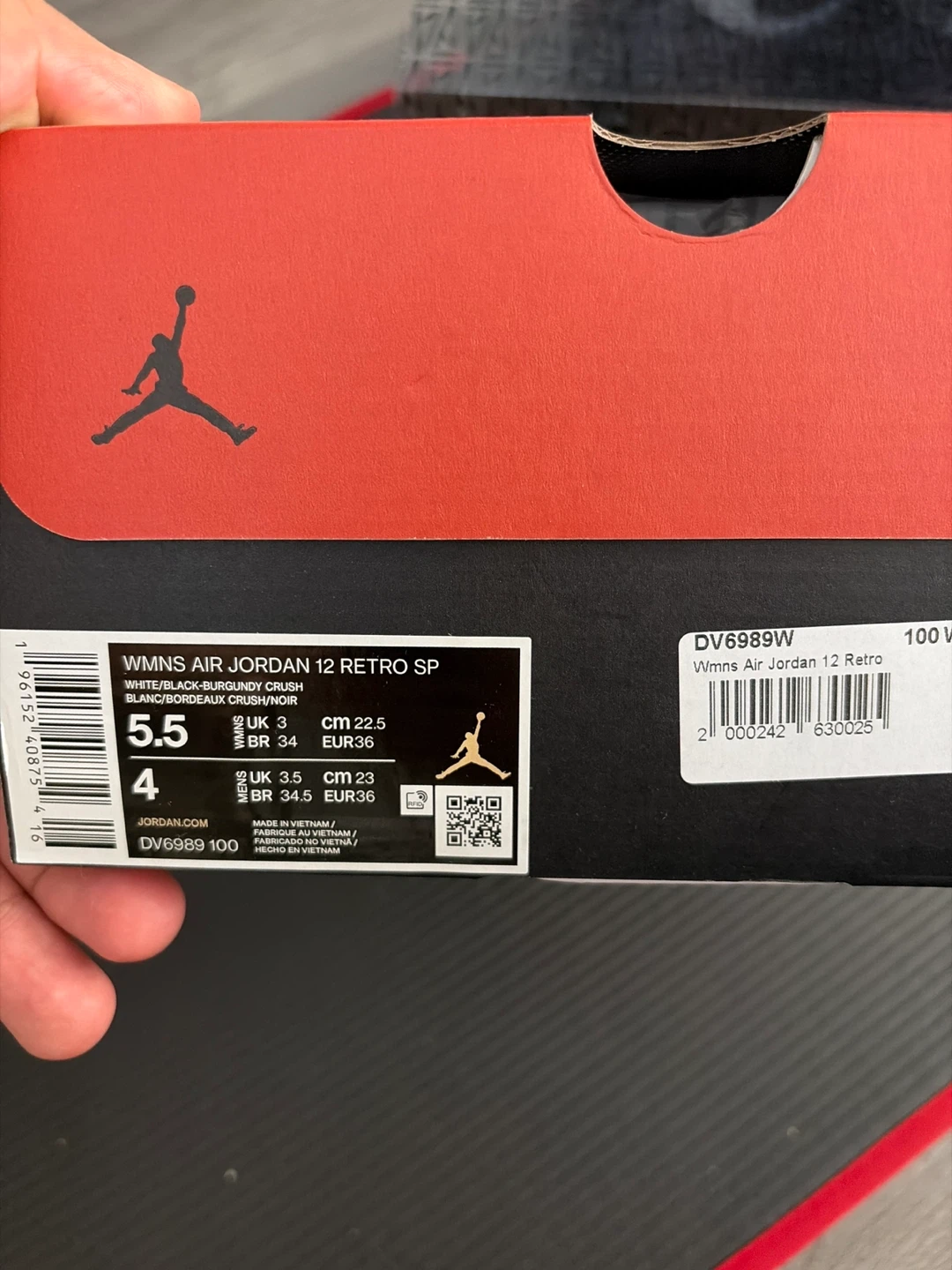 Jordan WMNS Air Jordan 12 Retro SP Size 5.5 - photo 3
