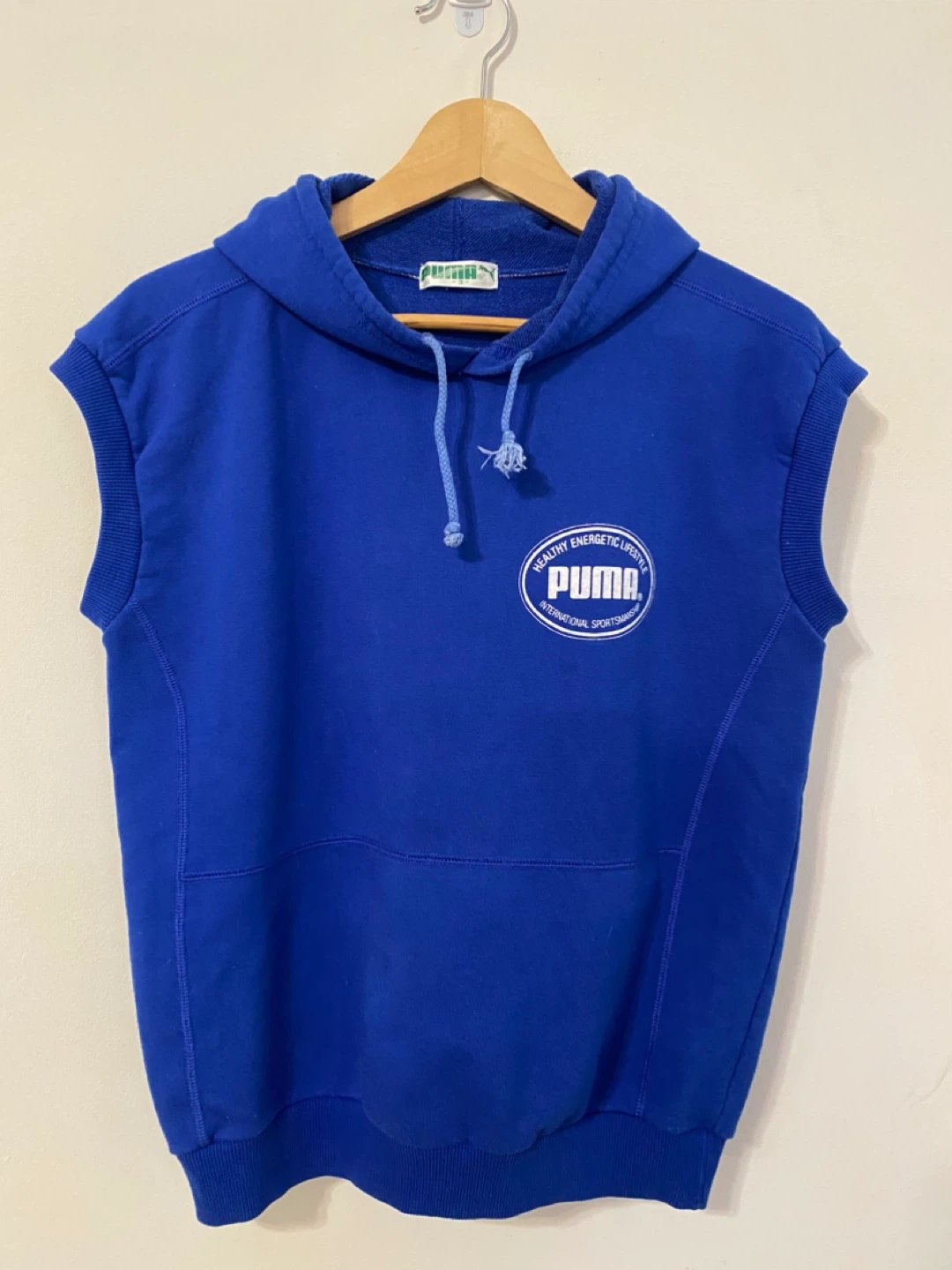 Vintage Puma sleeveless sweatshirt