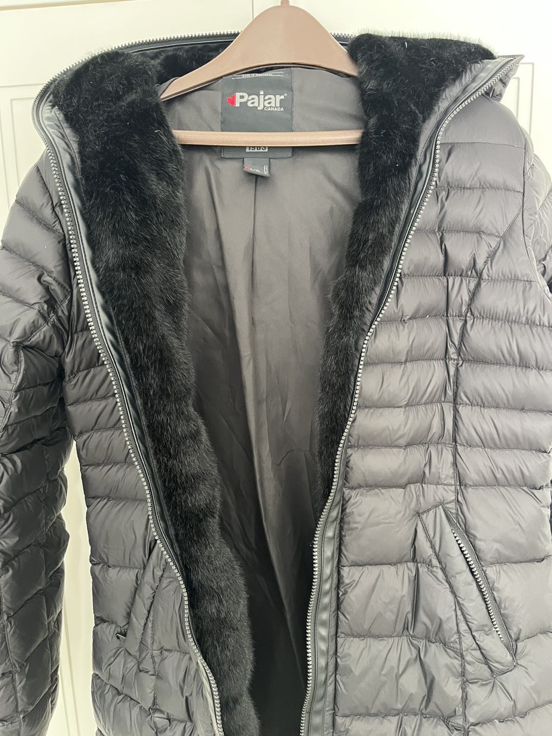 Pajar Women's Black Down Parka with Fur Hood - photo 2