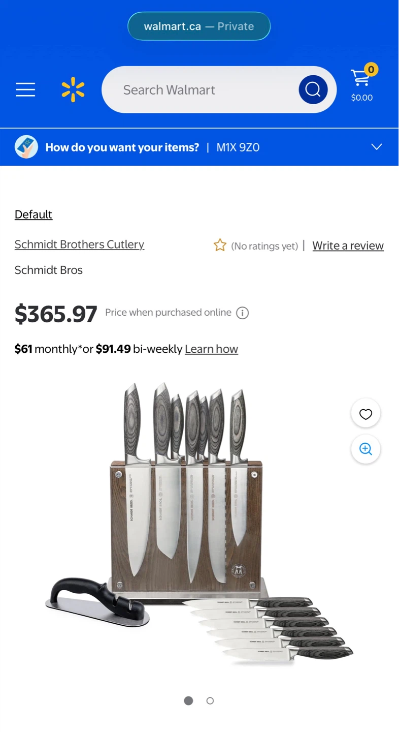 Schmidt Brothers 15-Piece Stainless Steel Knives Set - photo 5