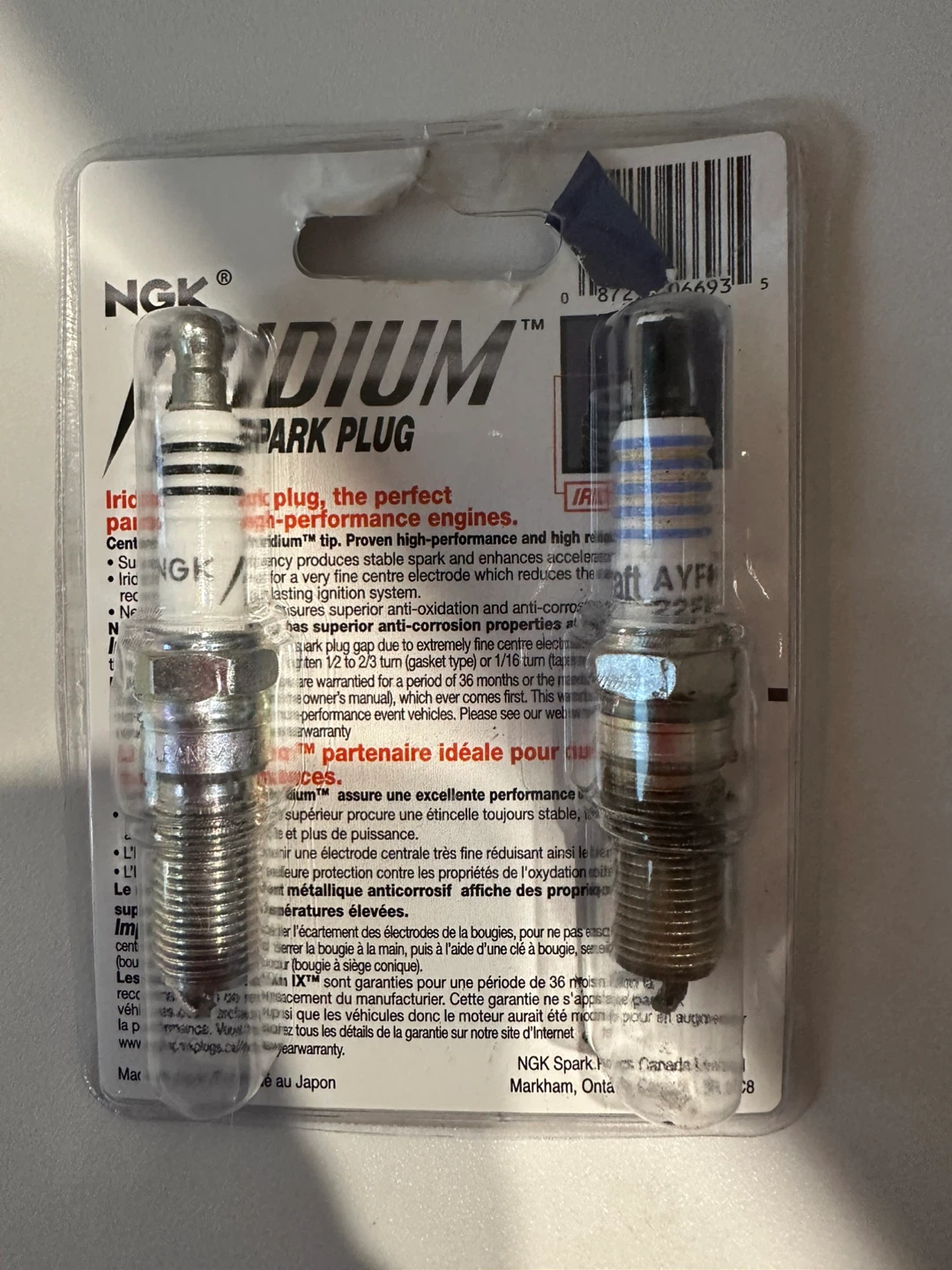NGK Iridium IX Spark Plugs (2 Pack) - photo 2