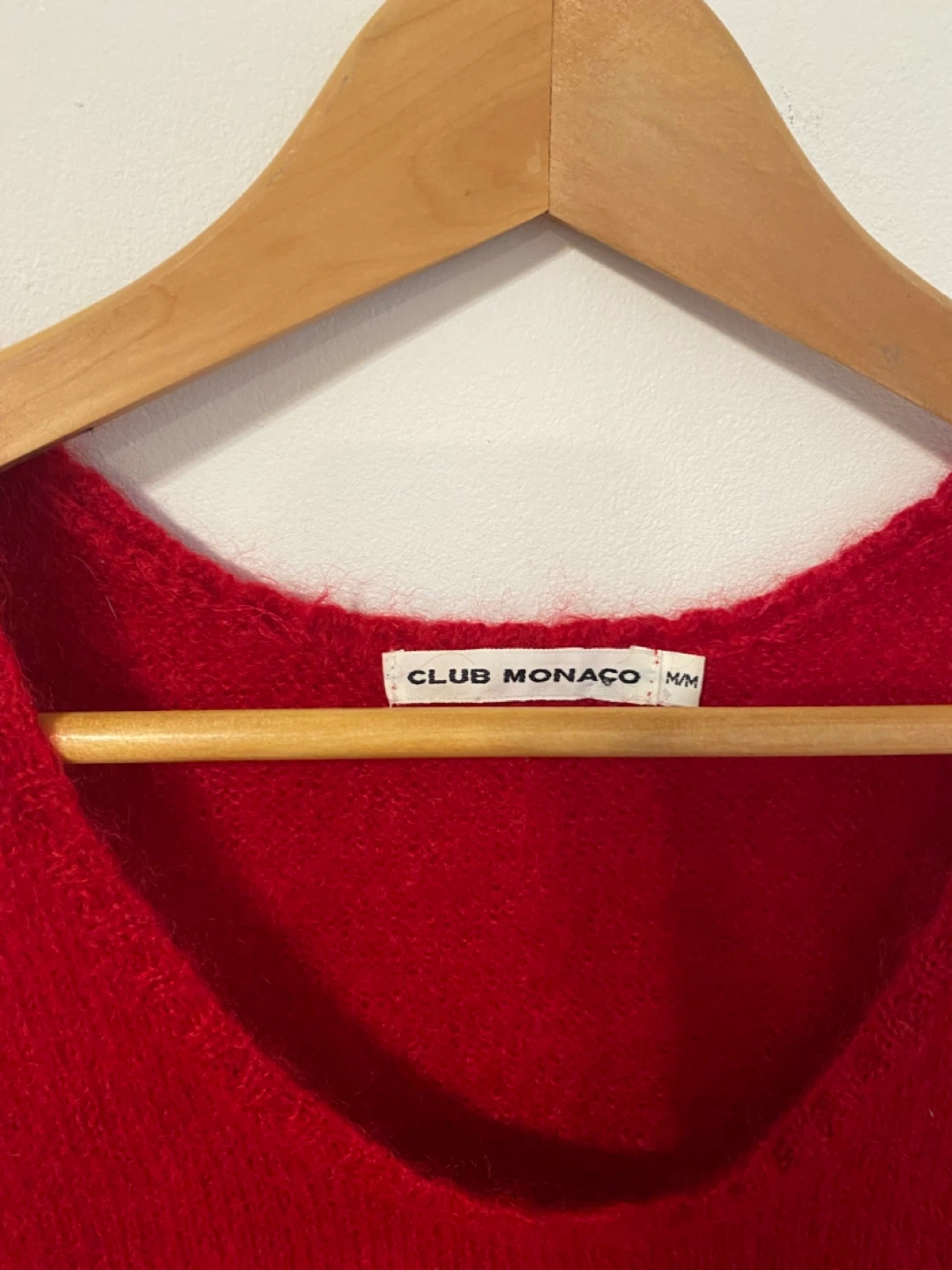 Vintage Club Monaco crop red knit tank - photo 3