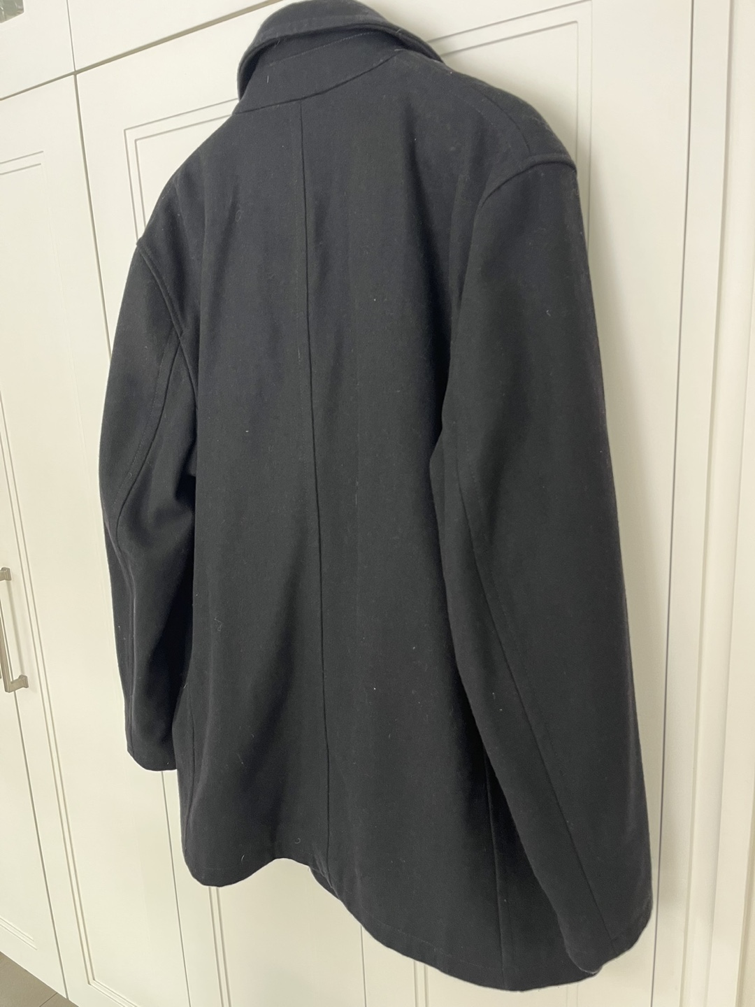 Marc New York Andrew Marc Black Pea Coat - Size L - photo 3
