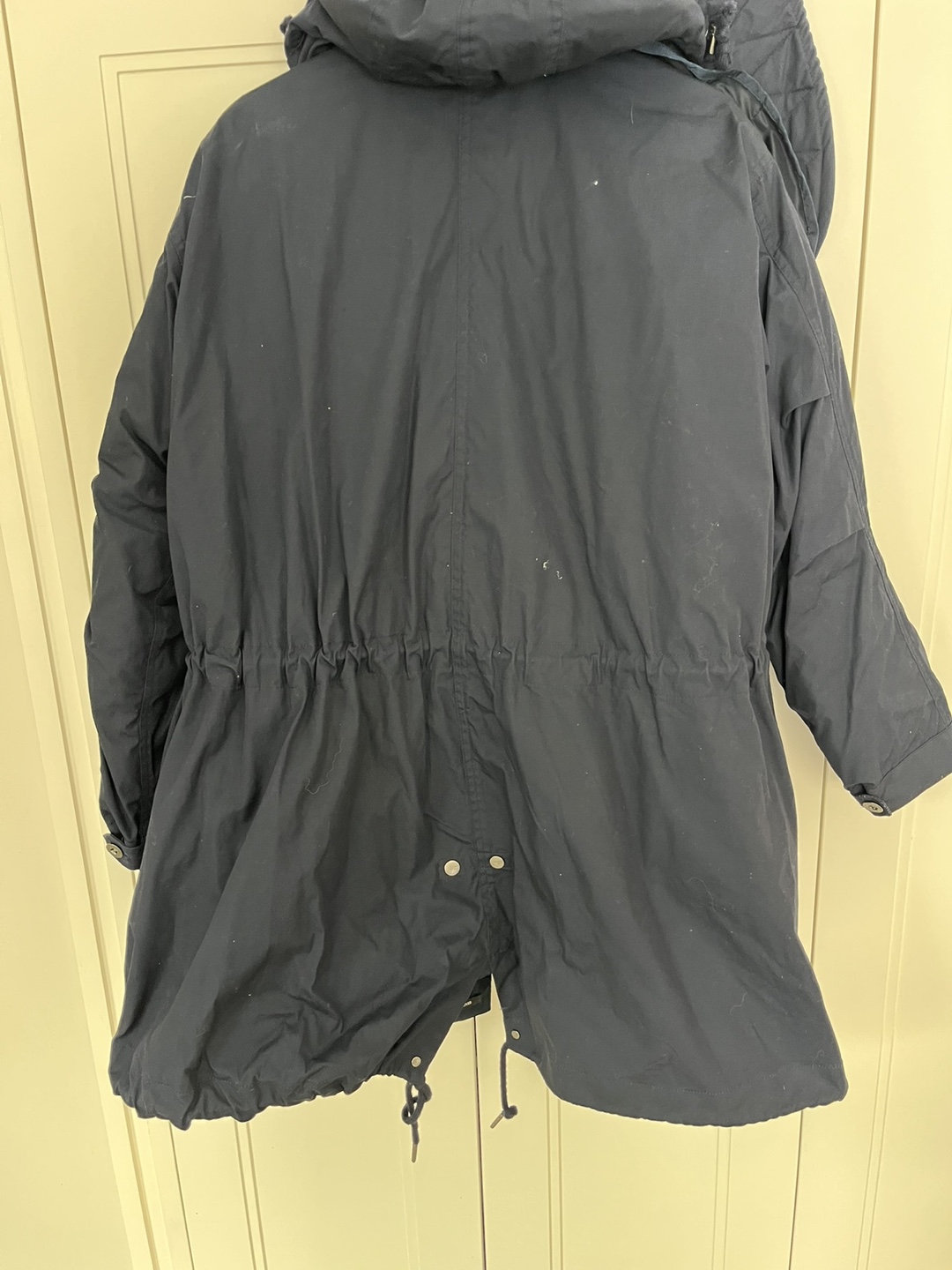Scotch & Soda Navy Parka with Detachable Quilted Liner - photo 4
