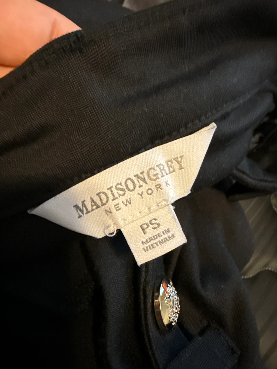 Madison Grey New York Black Dress Pants PS - photo 3