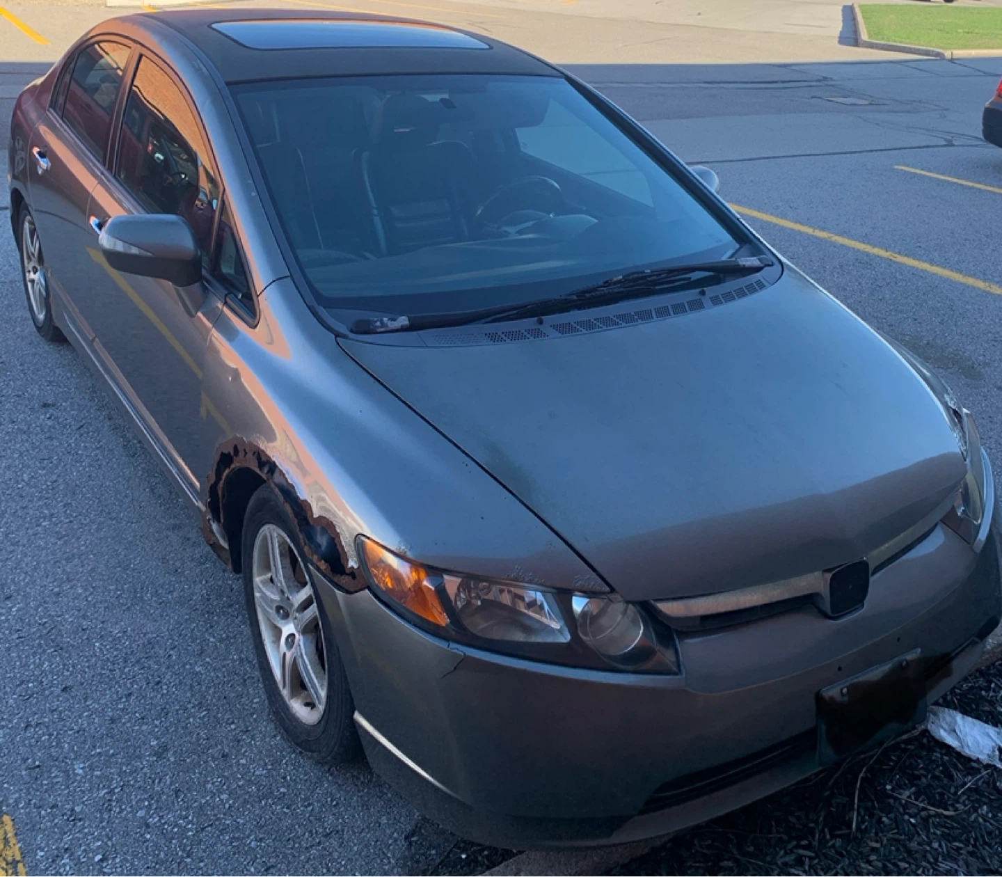 Acura CSX Sedan Grey - photo 2