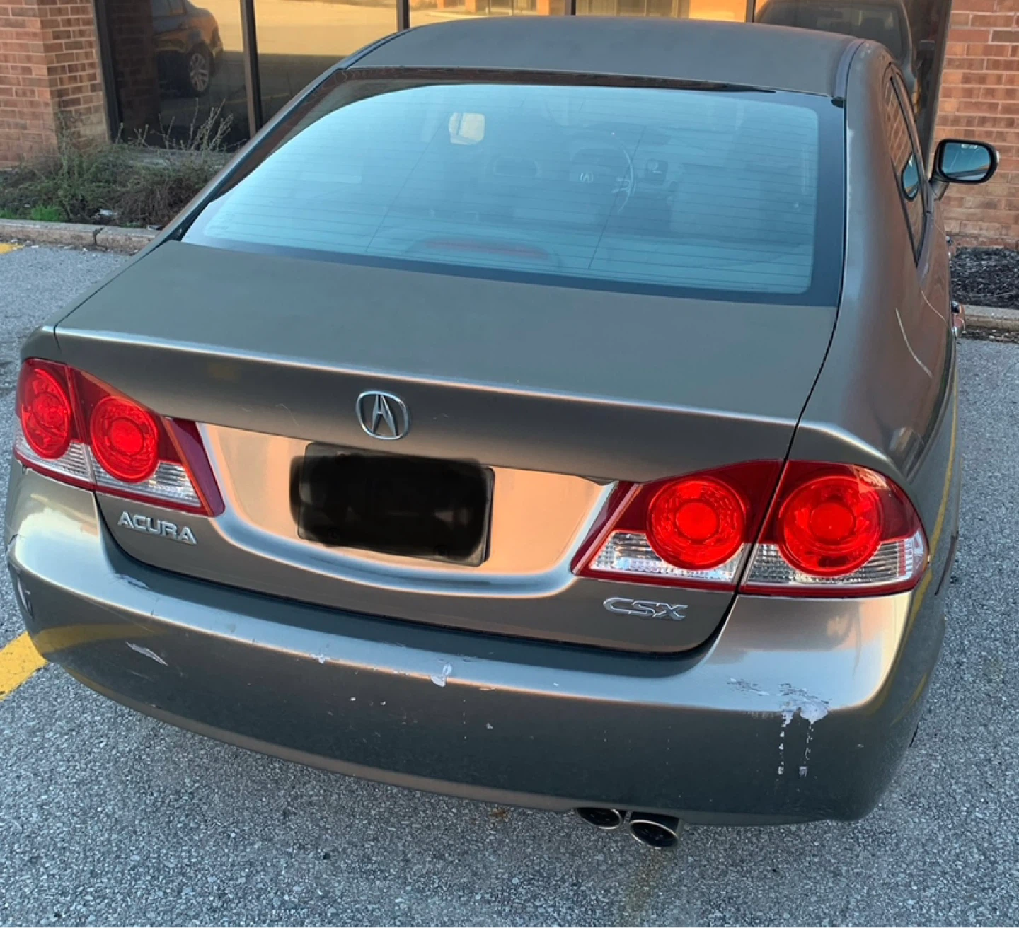 Acura CSX Sedan Grey
