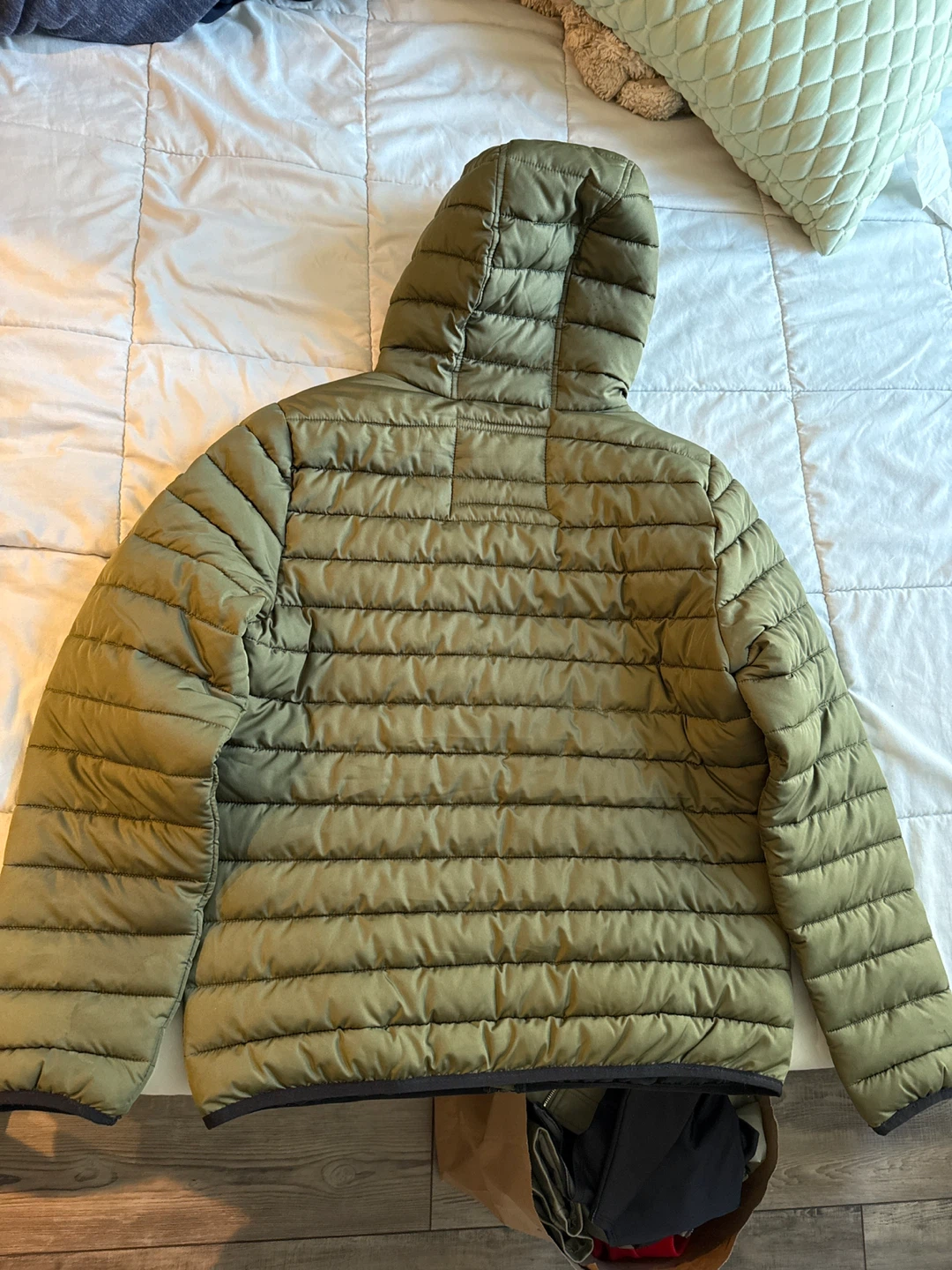Aeropostale Puffer Jacket - Khaki - Size M - photo 2