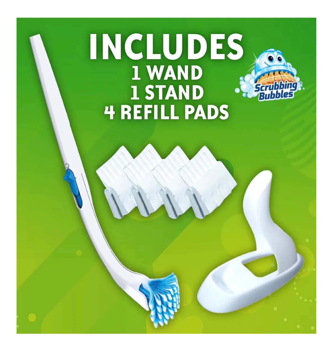 BRAND NEW - Scrubbing Bubbles Toilet Wand System with Refills - photo 3