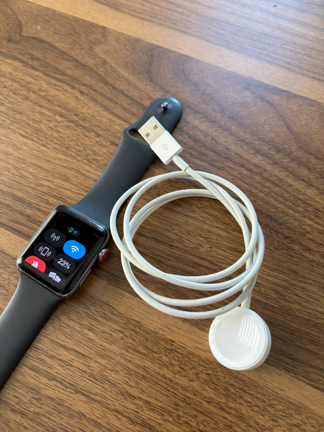 Apple Watch Series 3 - black Aluminum Case - photo 4