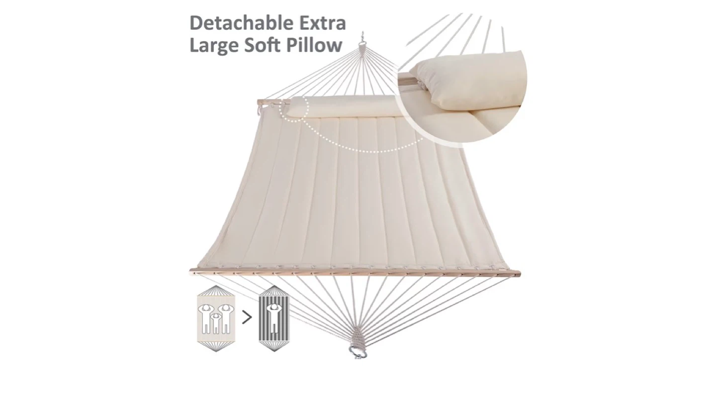 XL Double Hammock with Pillow - photo 4