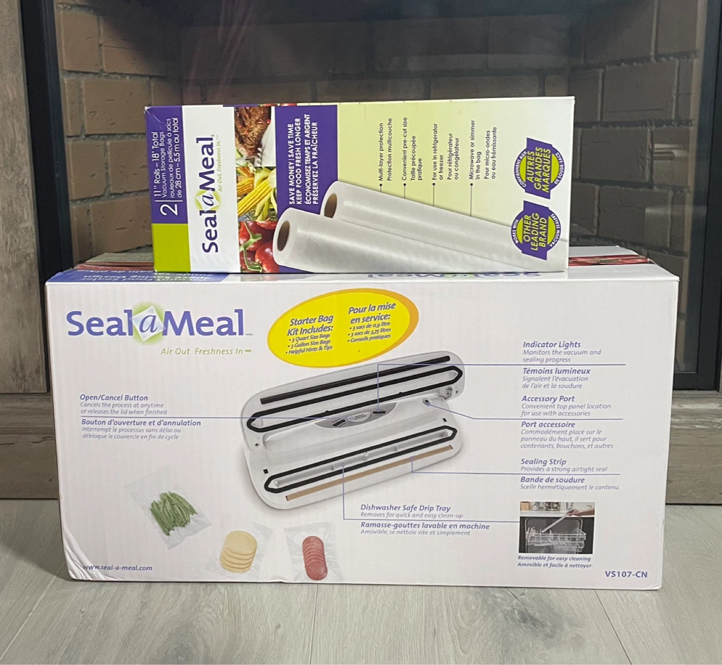 Like New Vacuum Sealer + Extra Bags – Save Money on Groceries - photo 2