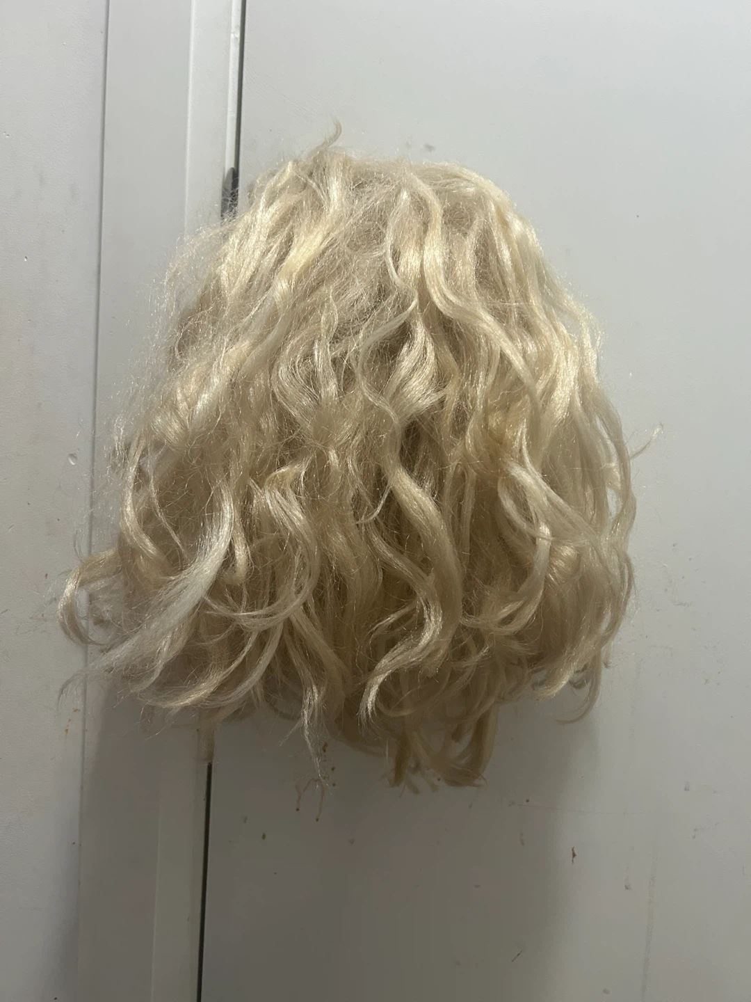 Blonde Curly Wig
