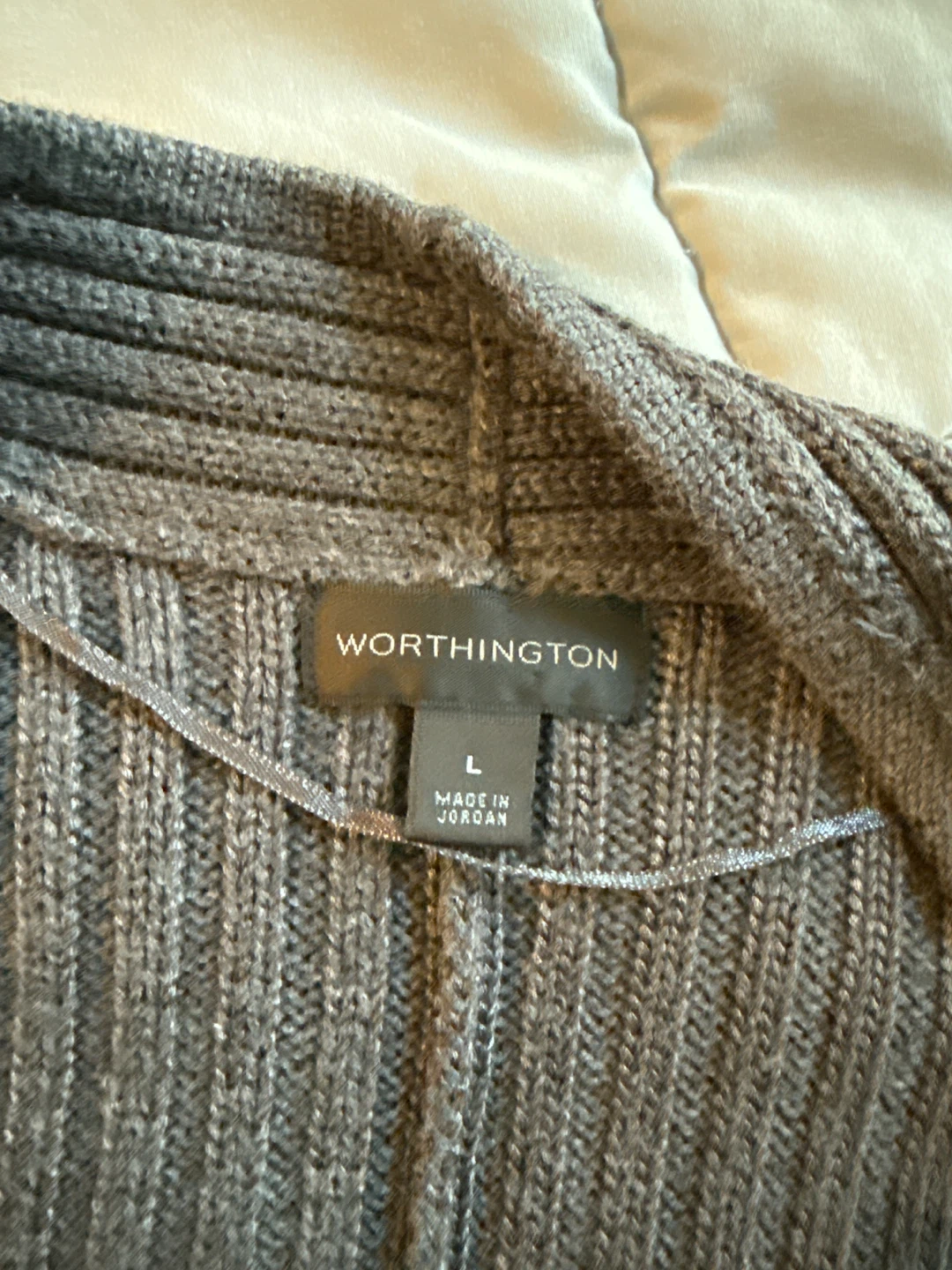 Worthington Cardigan Sweater - Size L - photo 3