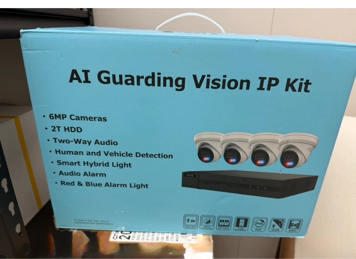 AI Guarding Vision IP Camera Kit with 2T HDD - photo 3