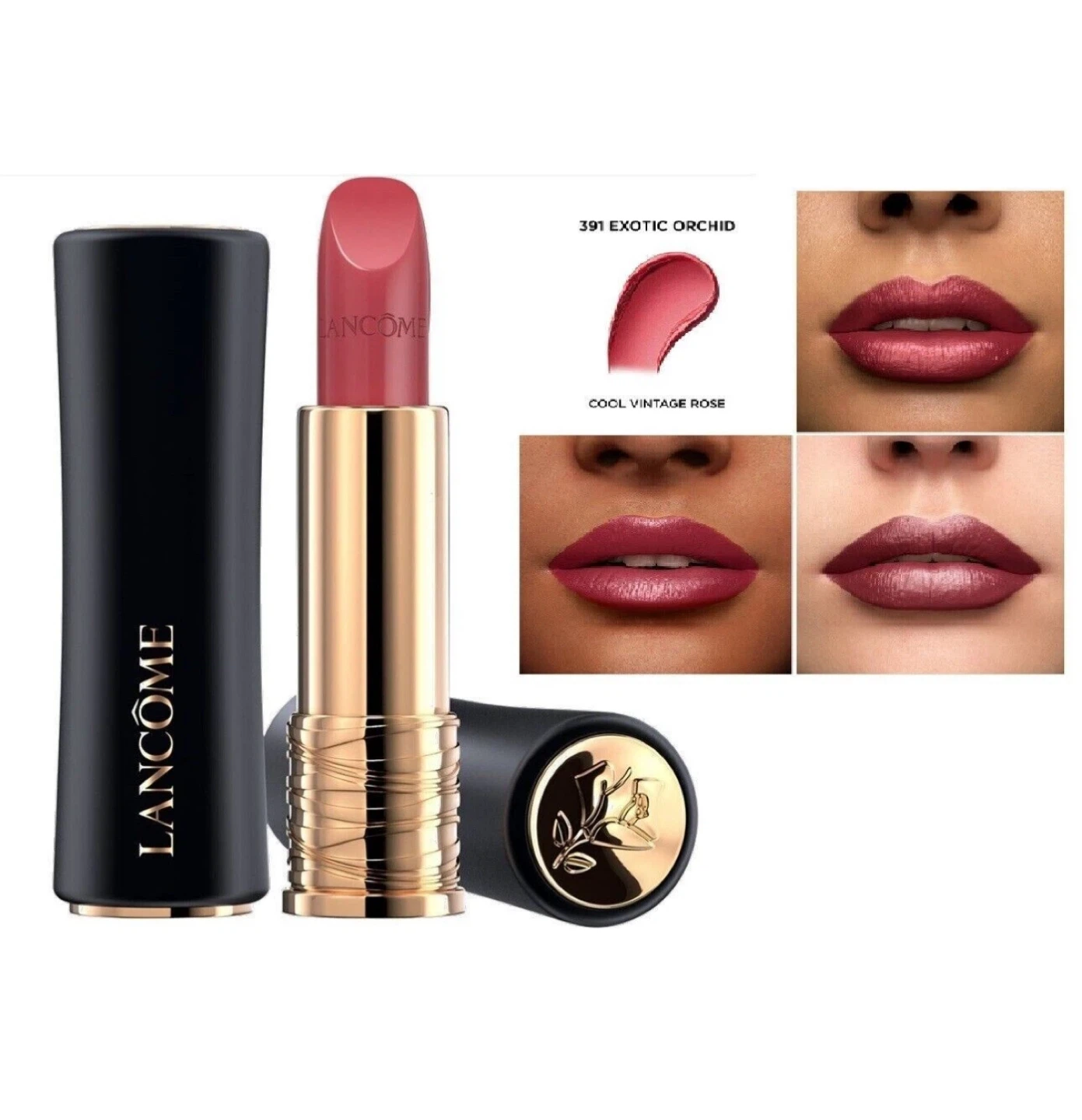 Lancôme Absolu Rouge Lipstick 391 Exotic Orchid Cream