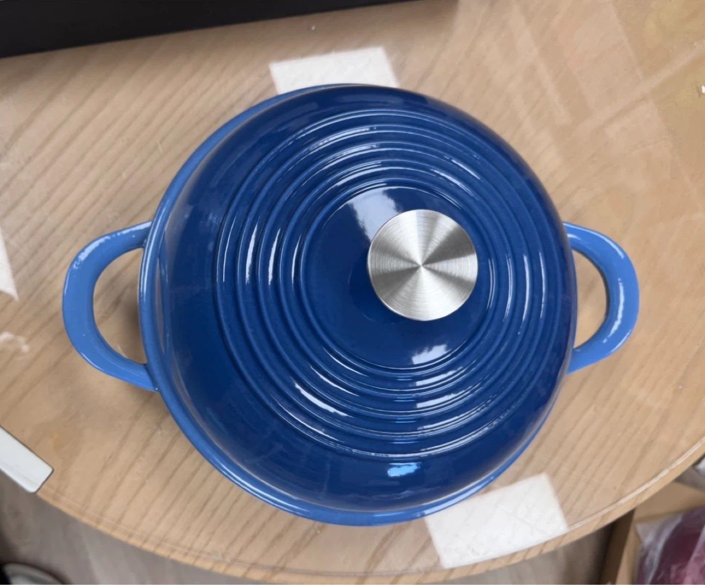 Enamelled Cast Iron Dutch Oven - photo 2