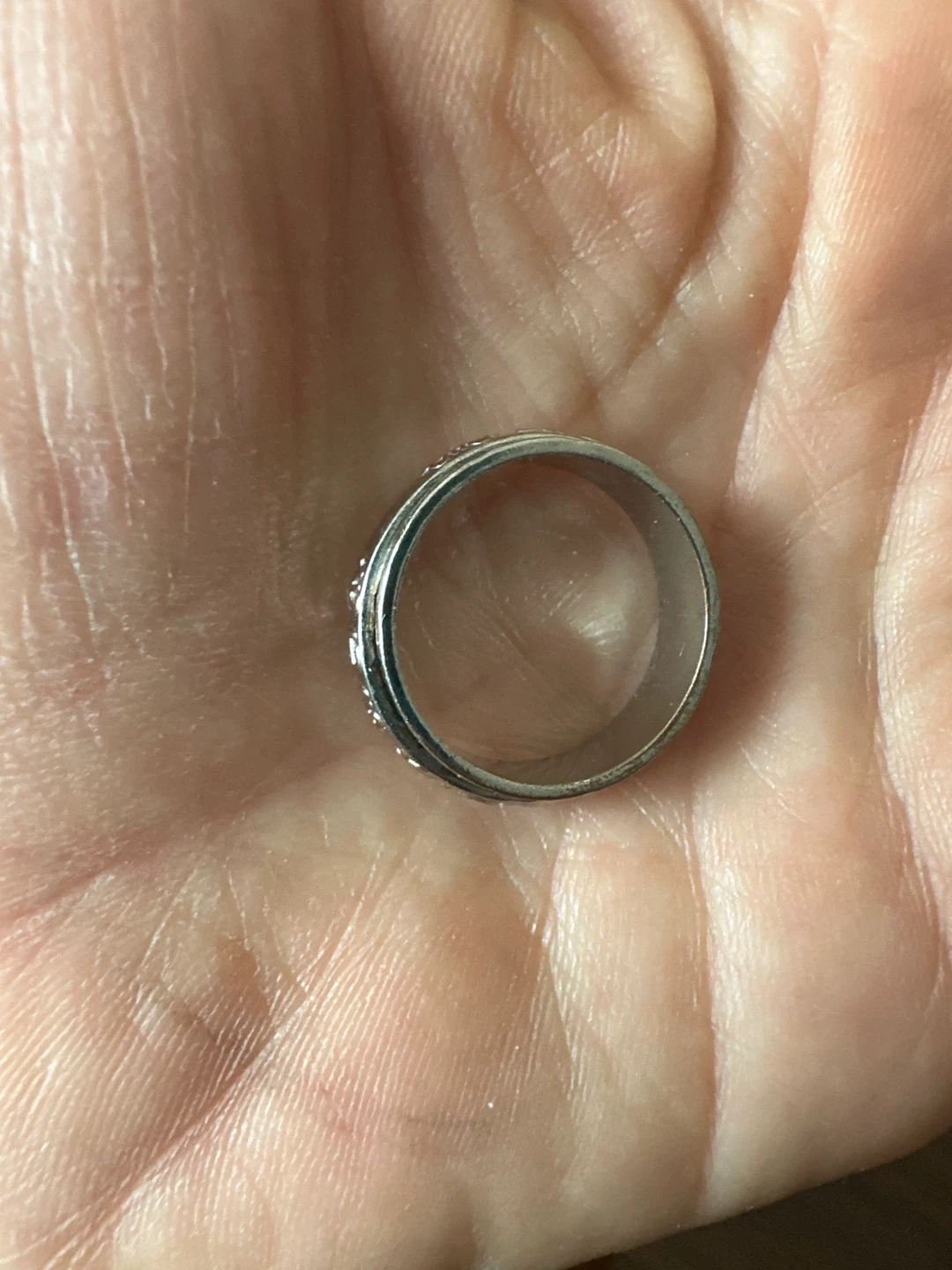 18K Gold plated Spinner Ring - meditation ring - photo 2