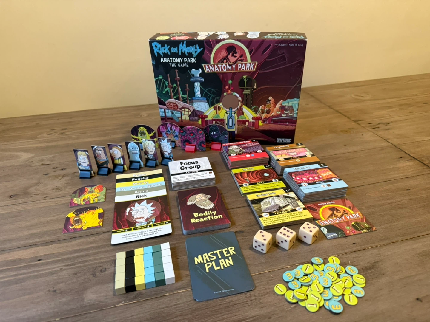 Rick and Morty: Anatomy Park board game - photo 2