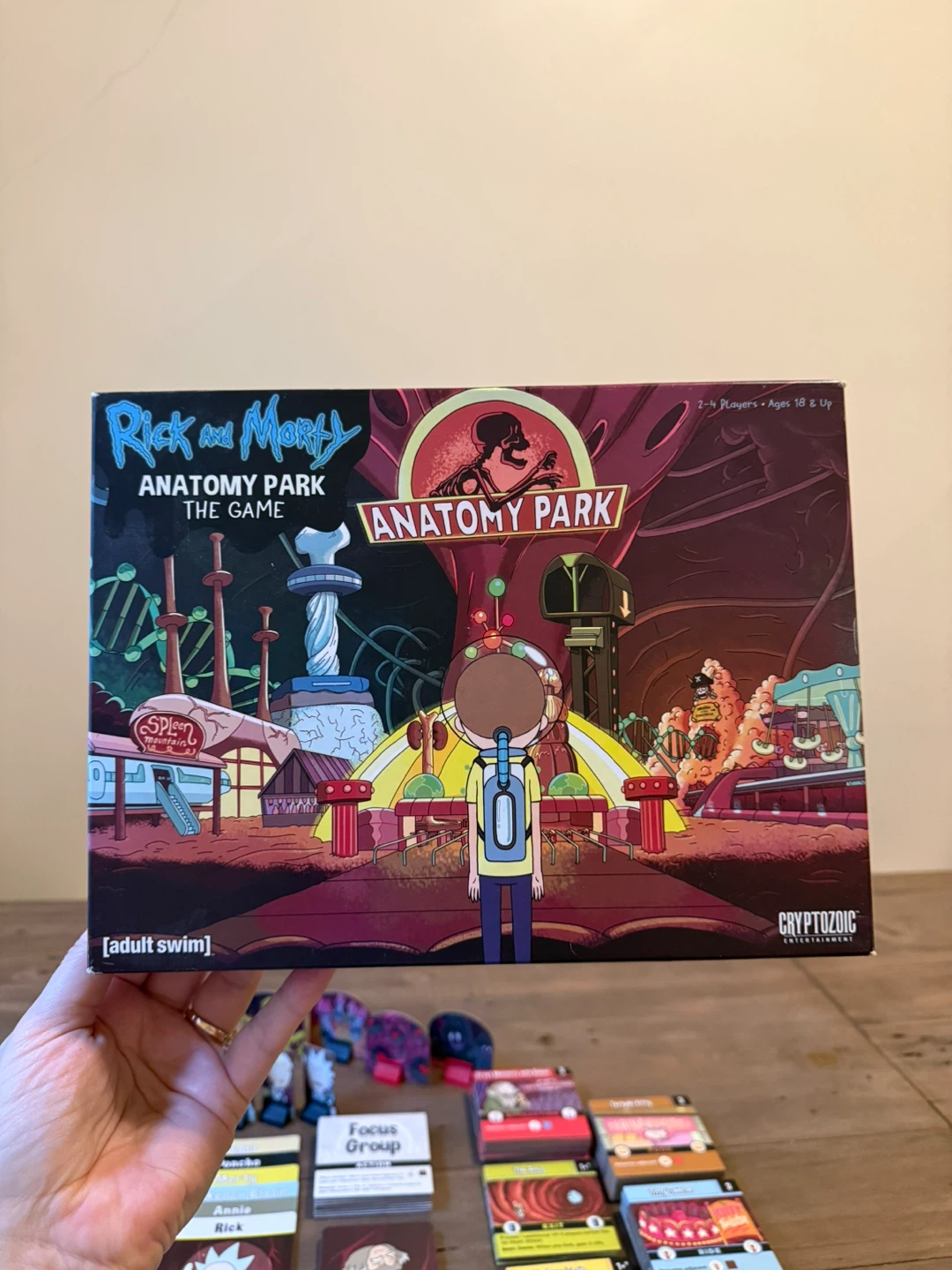 Rick and Morty: Anatomy Park board game