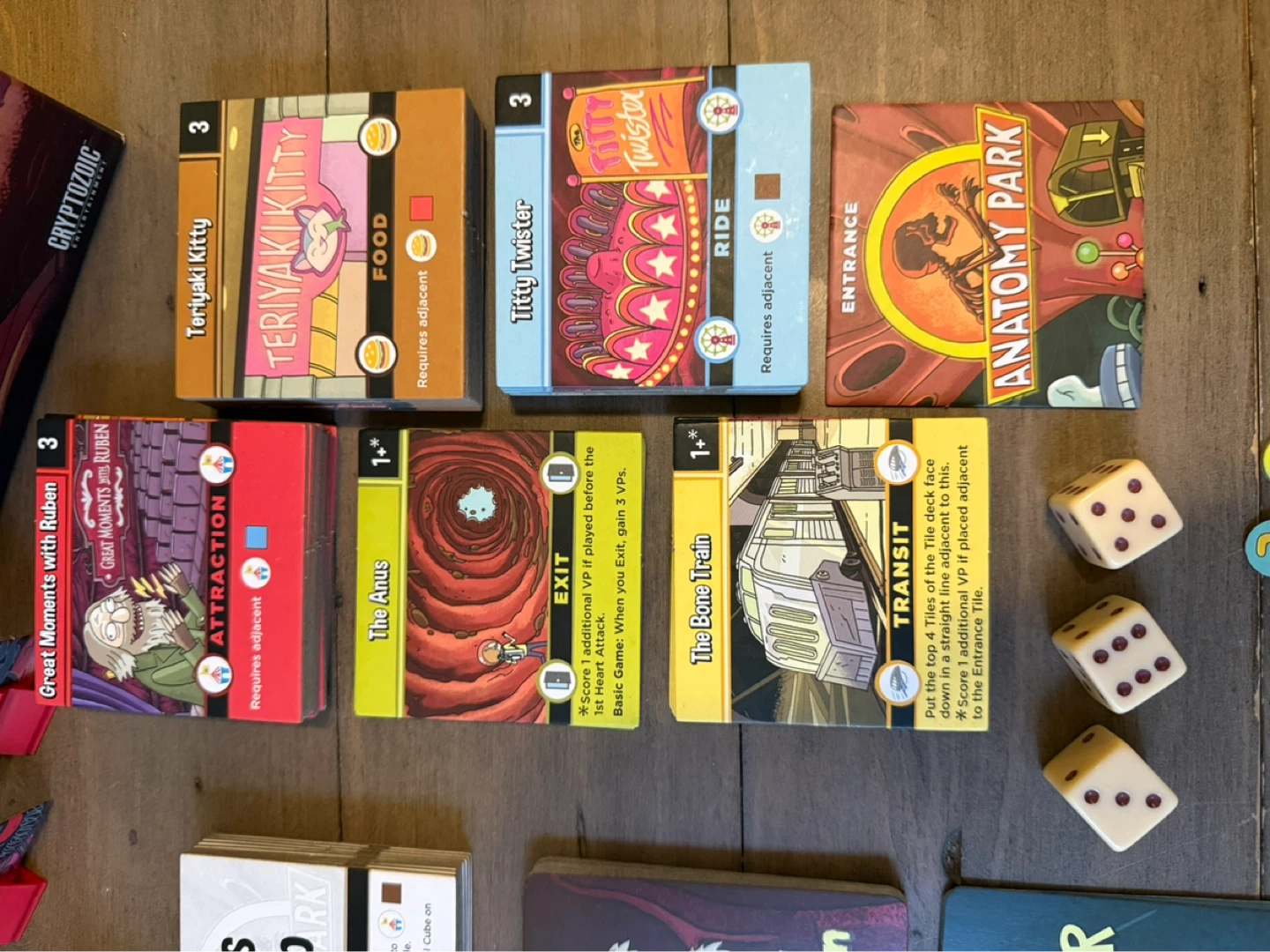 Rick and Morty: Anatomy Park board game - photo 3