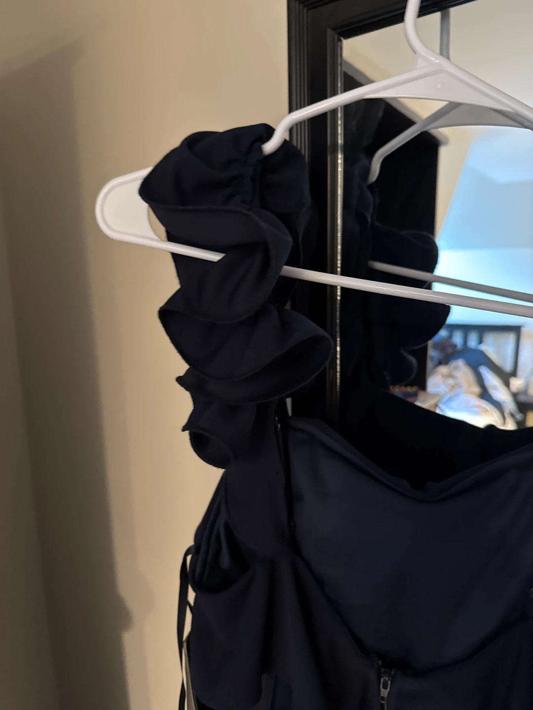 Navy Long Social Dress - photo 4