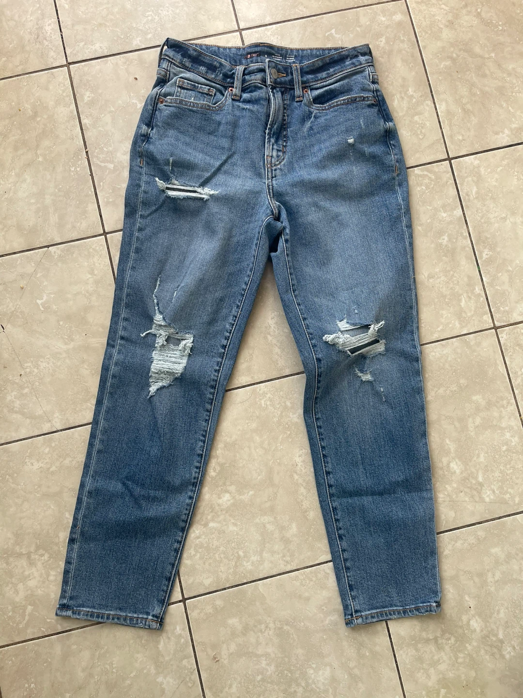 Old Navy High-Rise OG Straight Jeans - Size 6