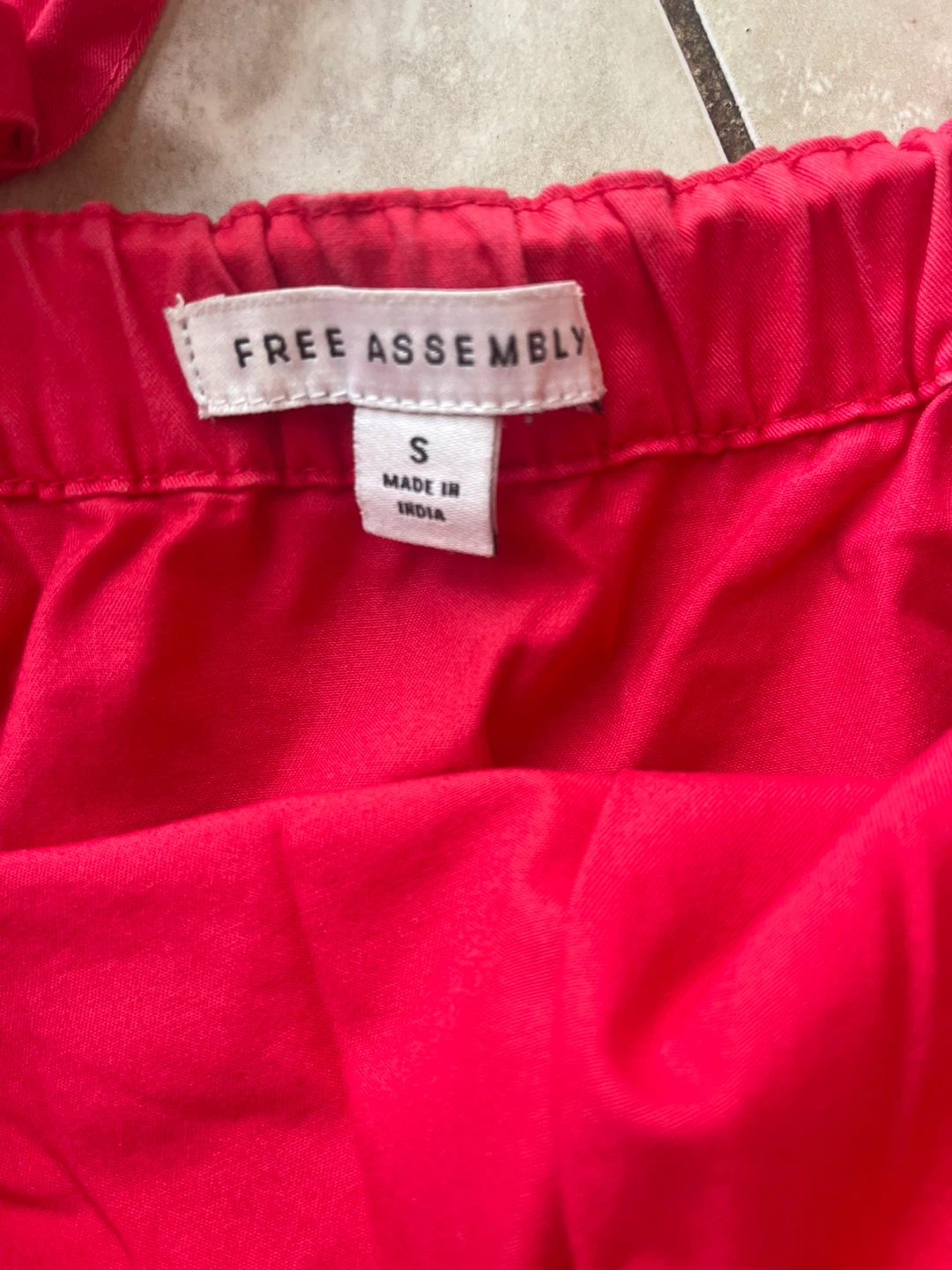SUMMER DRESS! Free Assembly Red Tiered Maxi Dress Size S - photo 3
