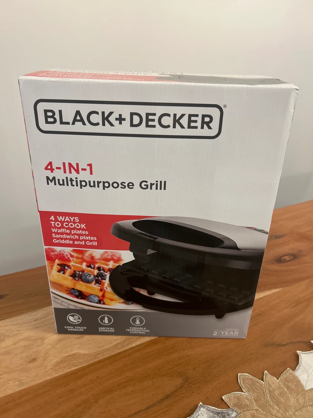 Black+Decker 4-IN-1 Multipurpose Grill