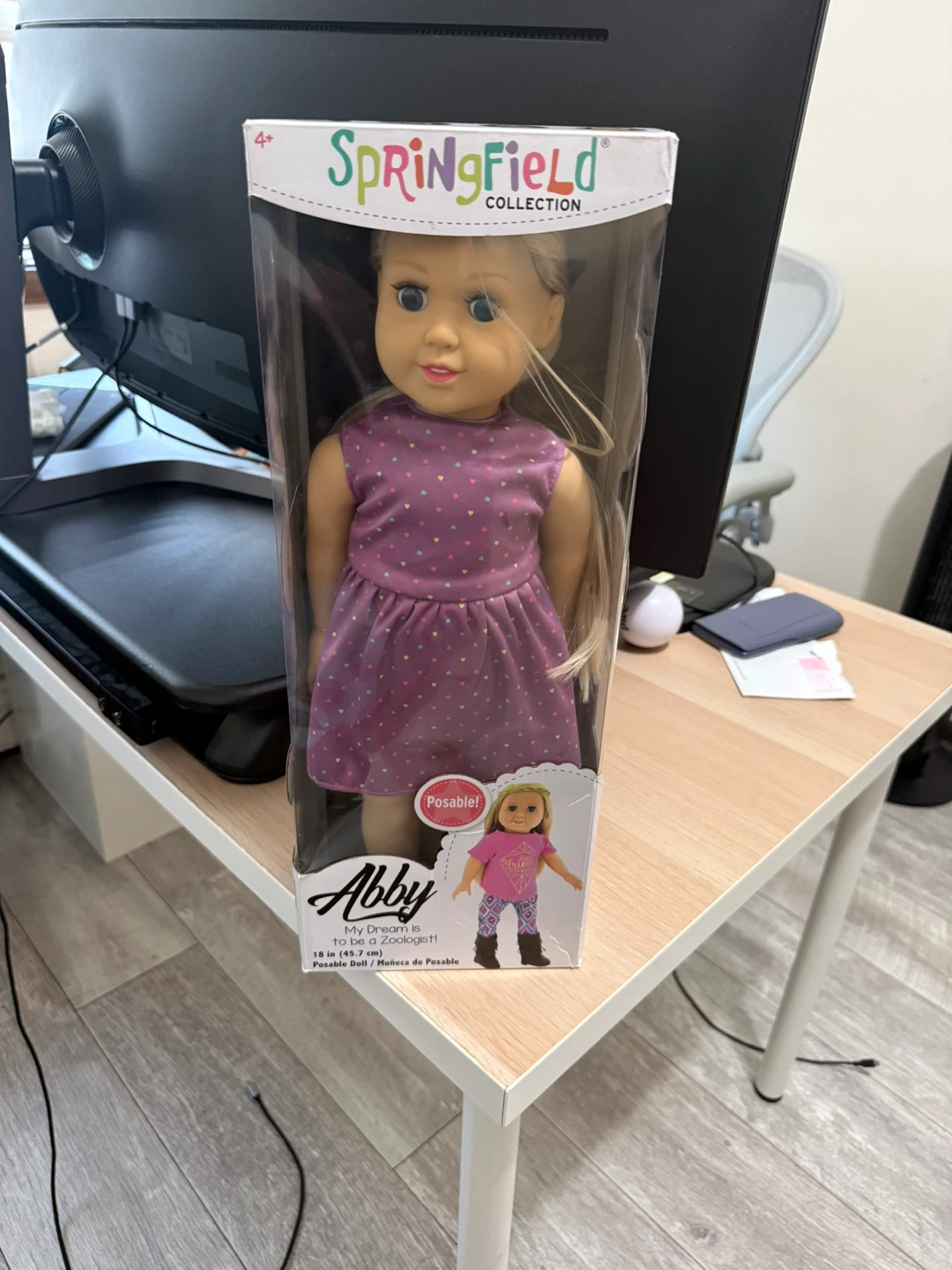 Springfield Collection Abby Posable Doll 18-inch
