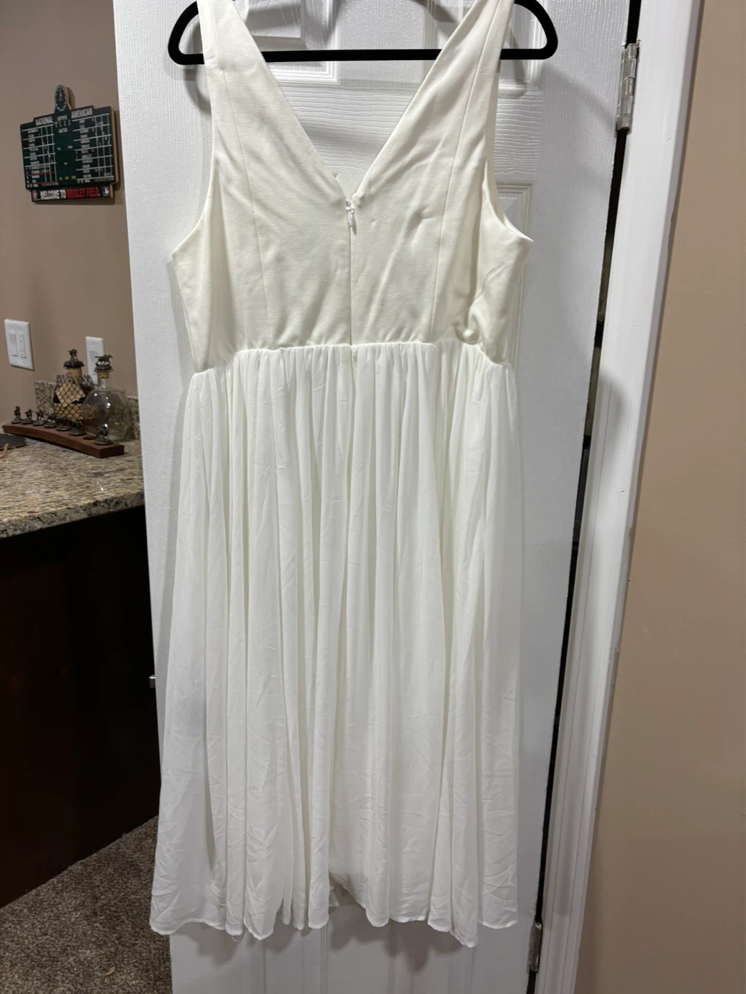 Torrid White Sleeveless V-Neck Dress - Size 16 - photo 5