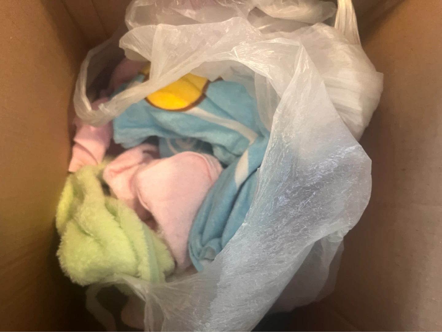 A lot of soft blankets