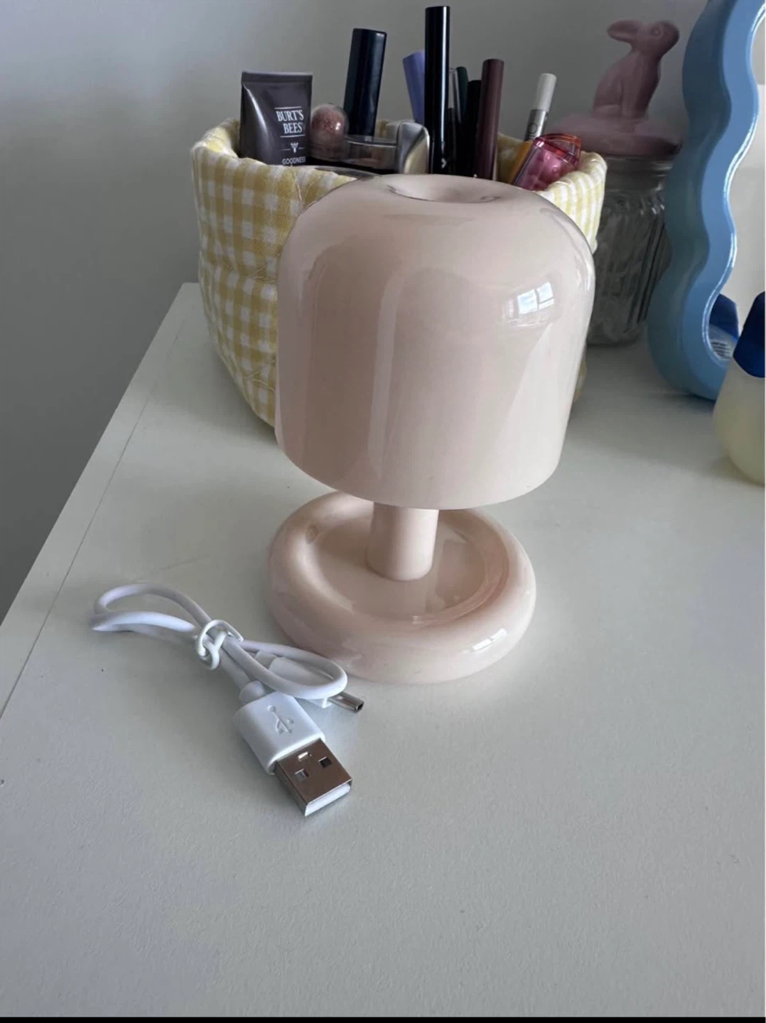 Small bedside table lamp