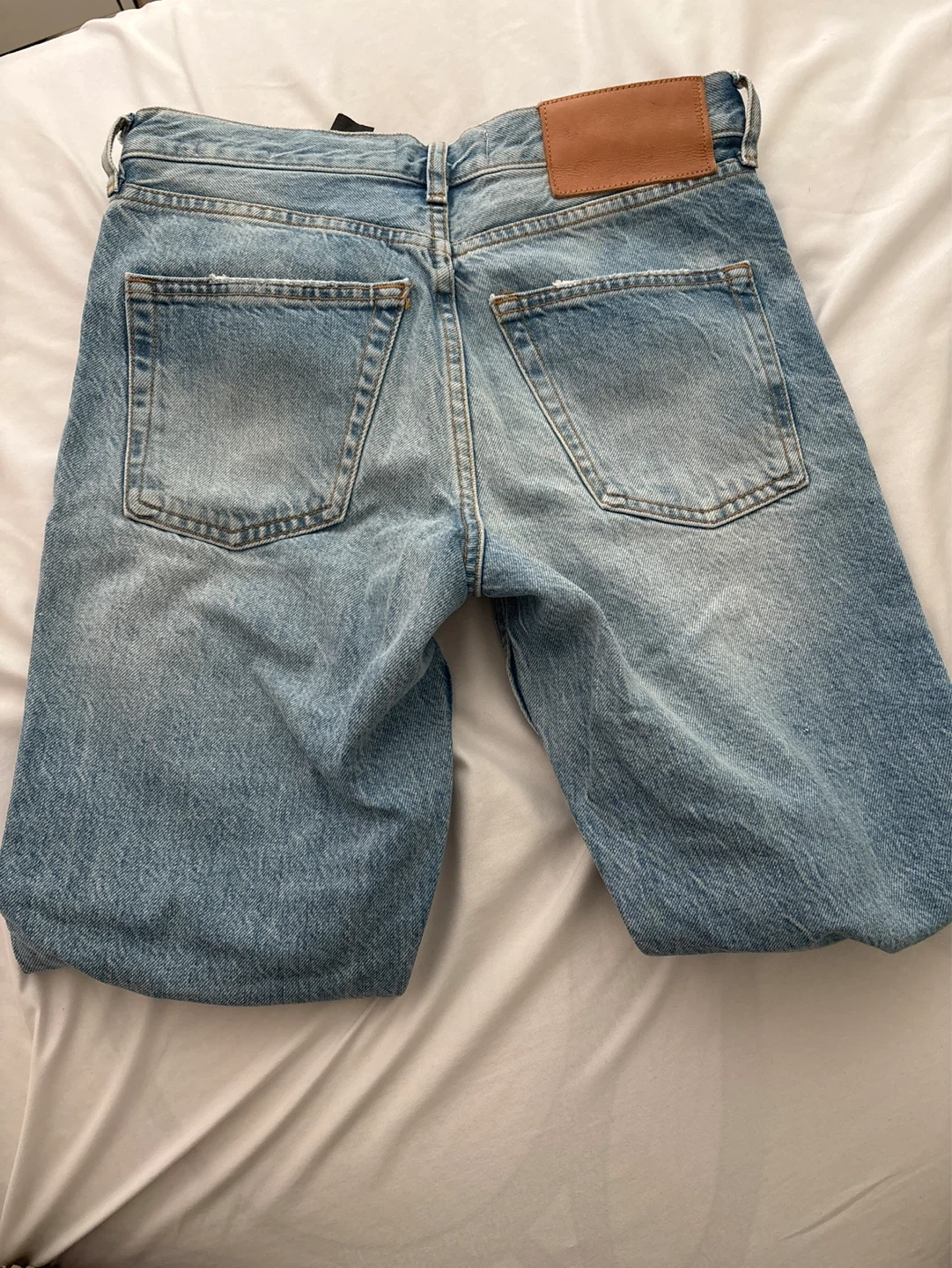 ZARA Light Wash Denim Jeans - Size 4 - photo 2