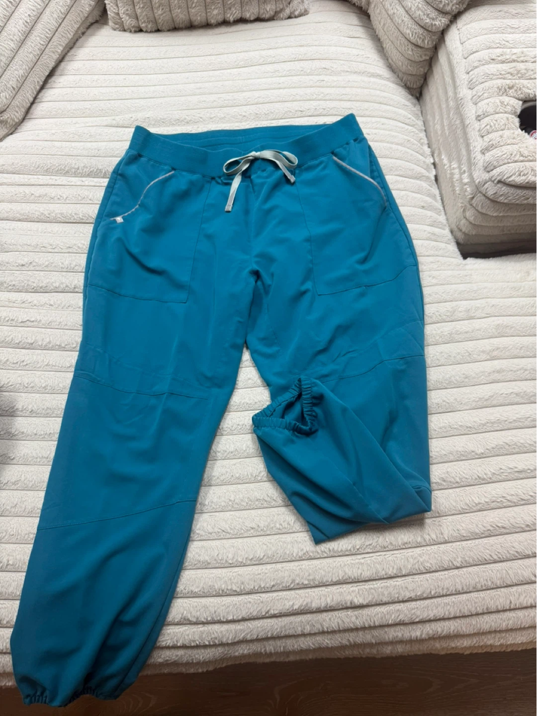 FIGS Women's Pacific Blue Venice Slim Jogger Scrub Pants, 2XL