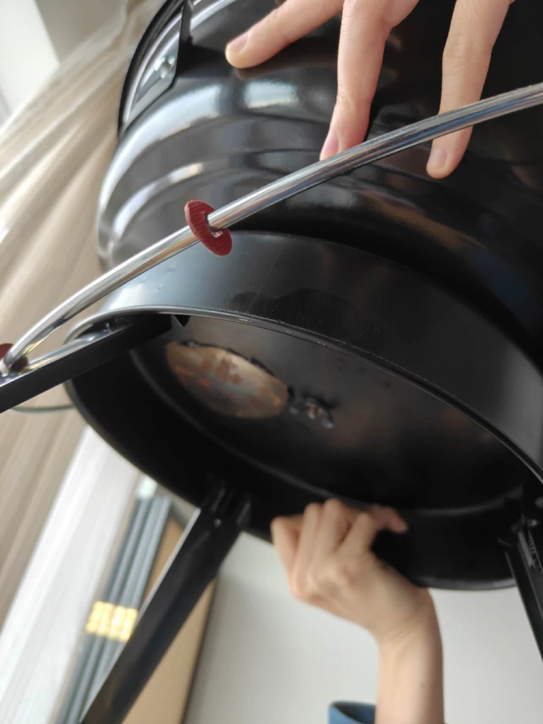 Master Chef Portable Charcoal Kettle BBQ Grill - photo 5