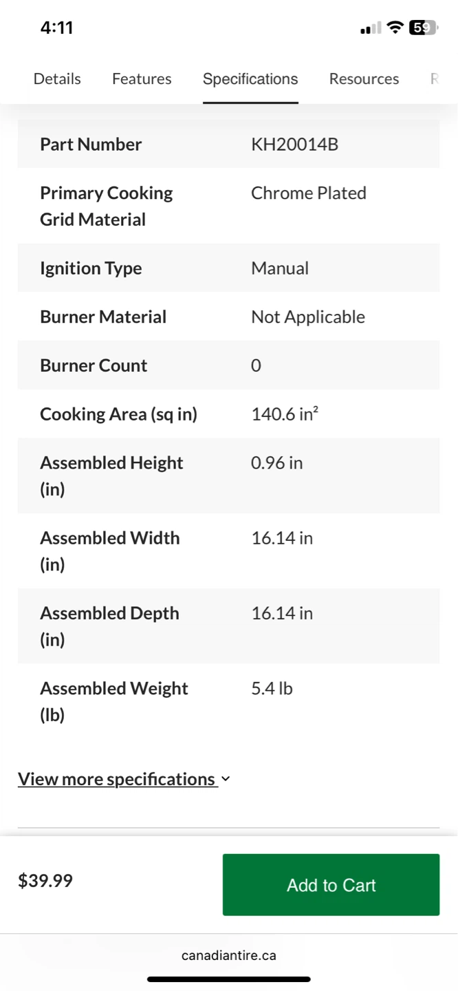 Master Chef Portable Charcoal Kettle BBQ Grill - photo 4