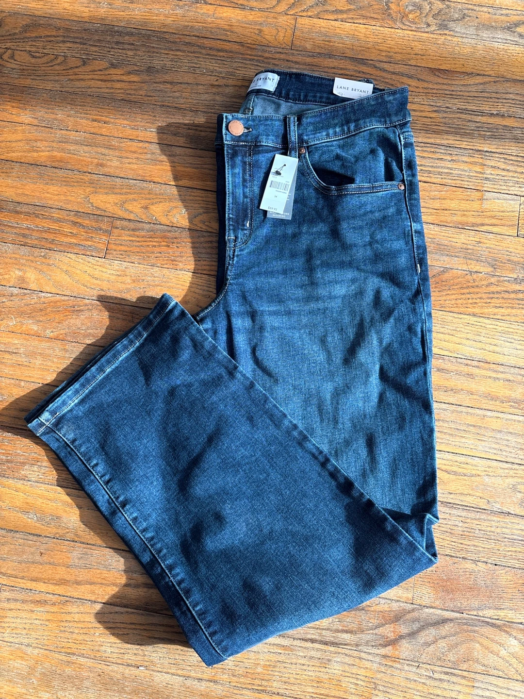 Lane Bryant Women's Dark Wash Flare Jeans Size 14 - photo 2
