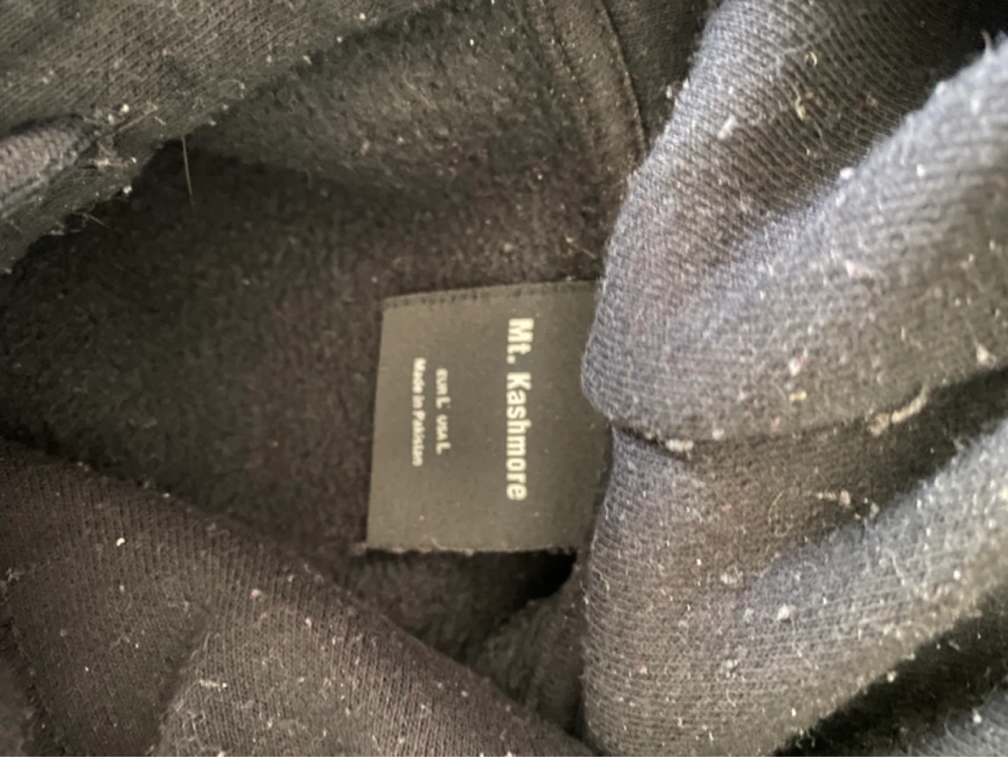 Black thick hoodie - Mt. Kushmore - photo 5