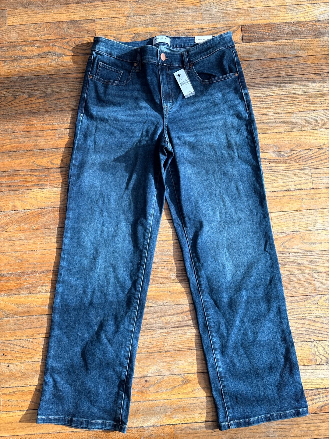 Lane Bryant Women's Dark Wash Flare Jeans Size 14 - photo 4