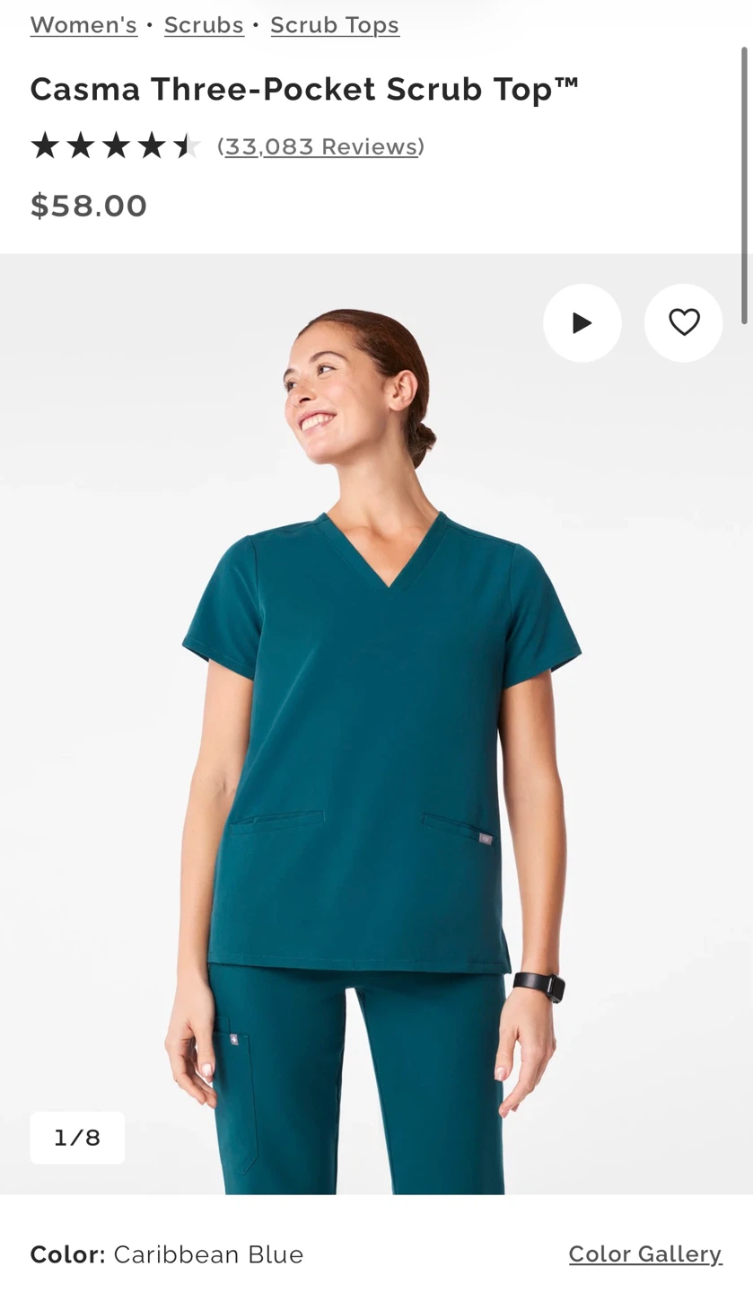 FIGS Casma Scrub Top XXL - photo 3