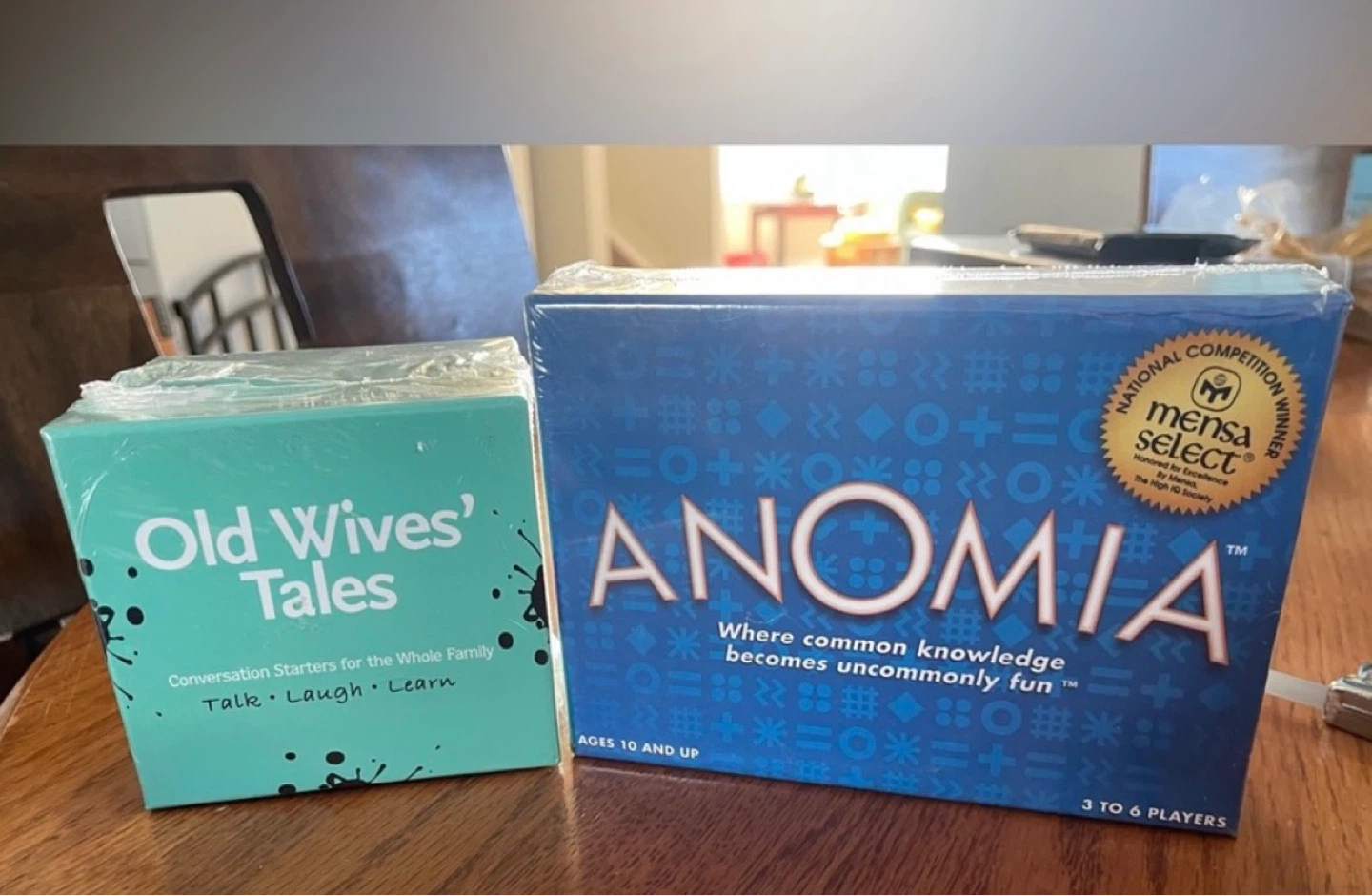 Anomia Card Game & Old Wives Tales Games