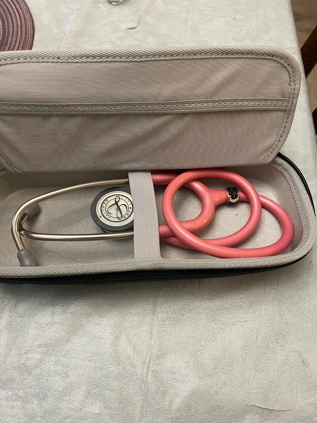Medical bag and Littmann stethoscope