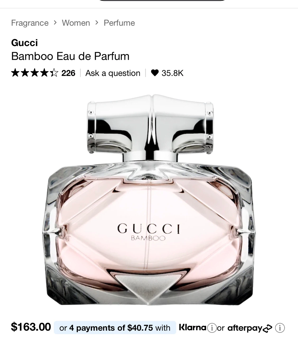 Gucci Bamboo Eau de Parfum 50ml - photo 2