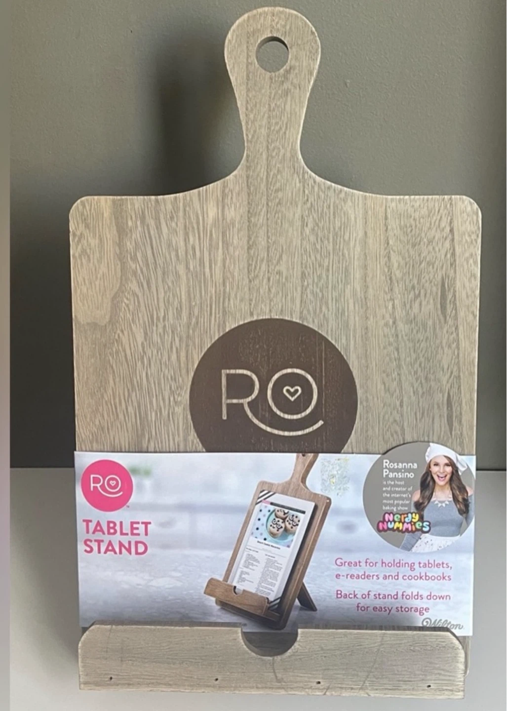 Rustic Wooden Tablet Stand - photo 2