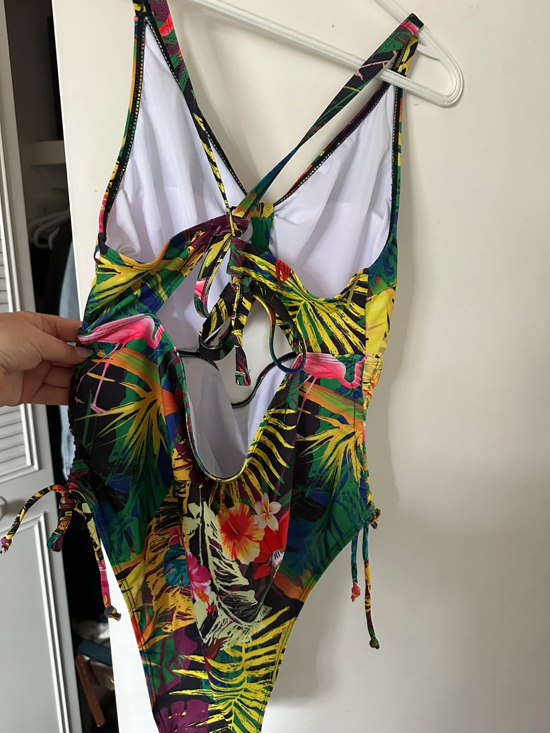 Tropical Print One-Piece Swimsuit - photo 3