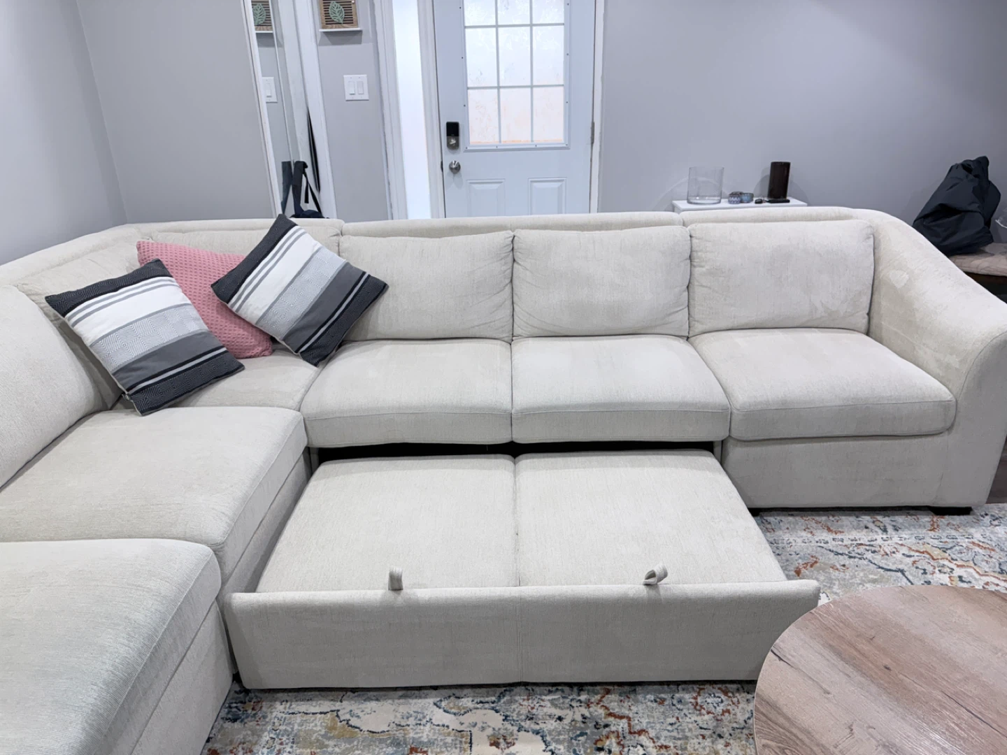 Sectional Sofa with Sleeper Function - photo 3